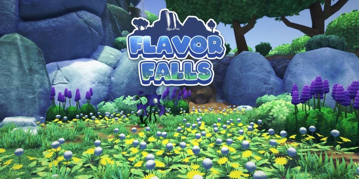 Bugsnax Flavor Falls Logo