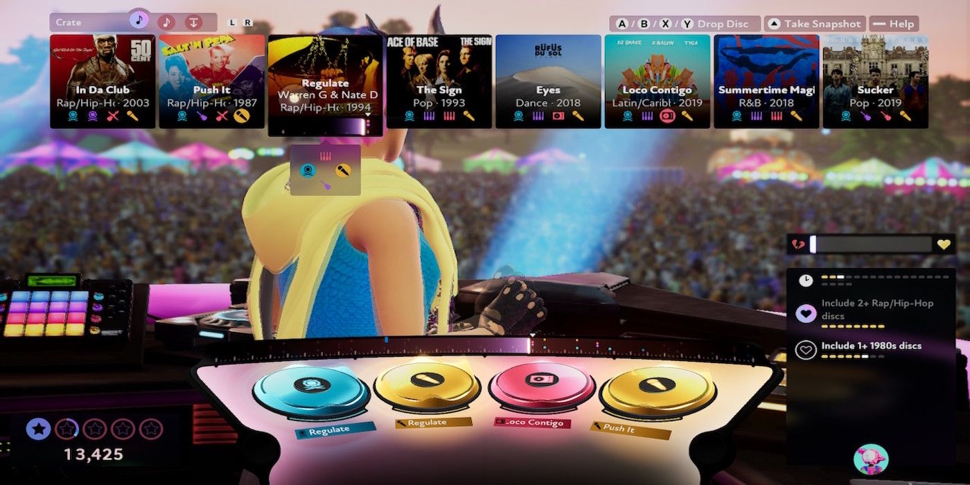 Fuser gameplay screenshot