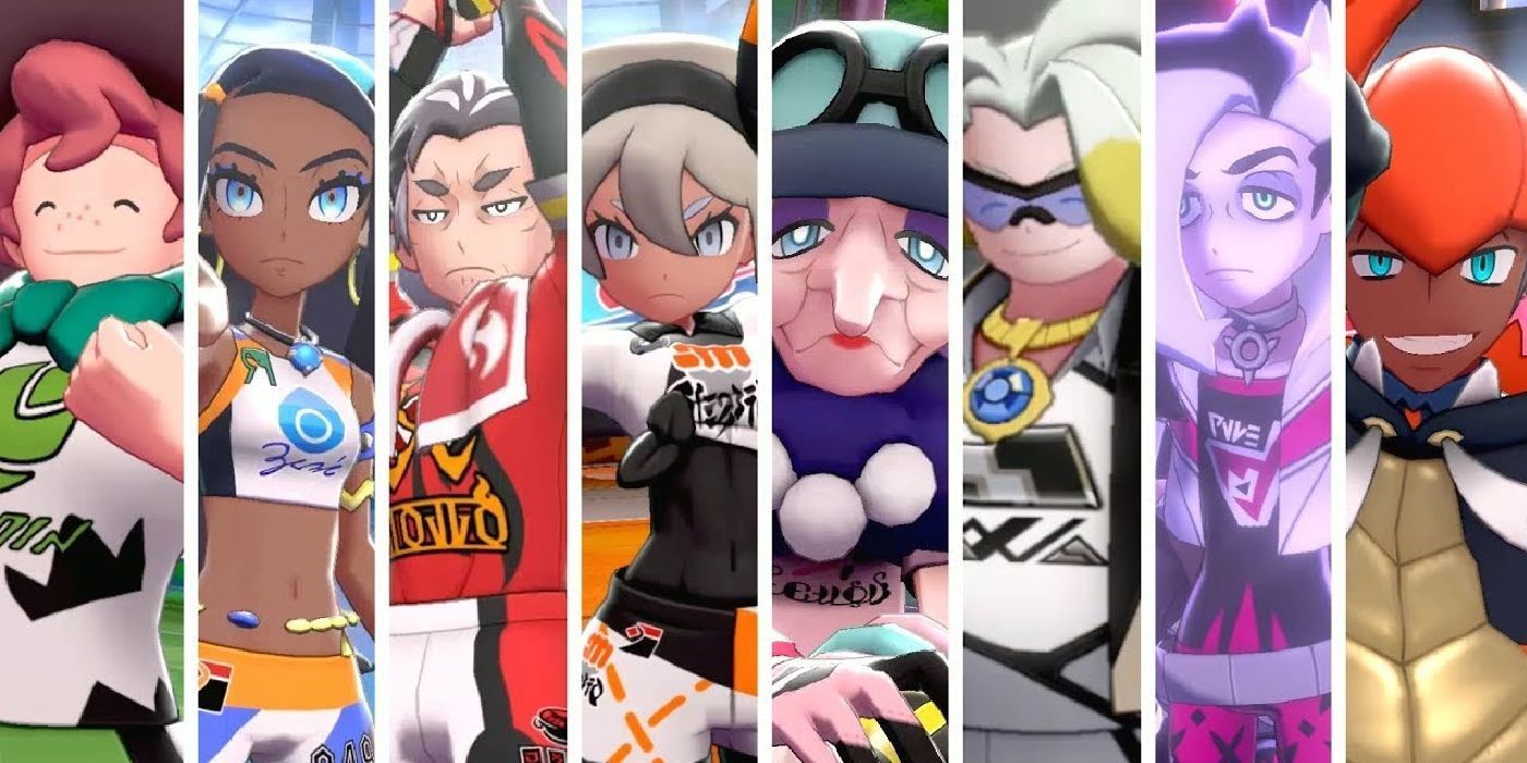 pokemon sword gym leaders