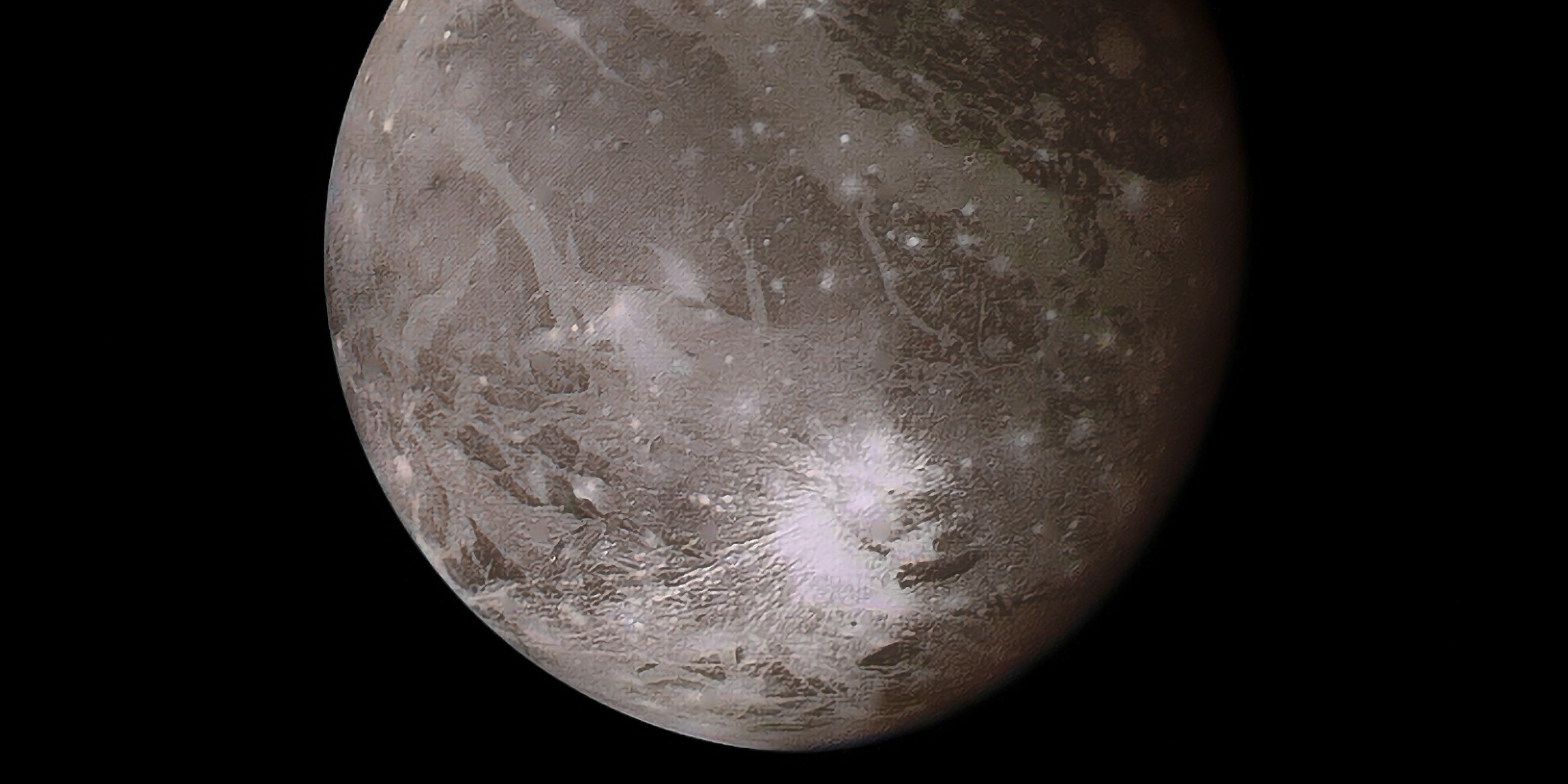 Ganymede Picture From NASA