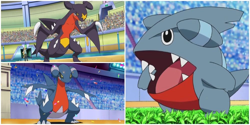gible gabite and garchomp
