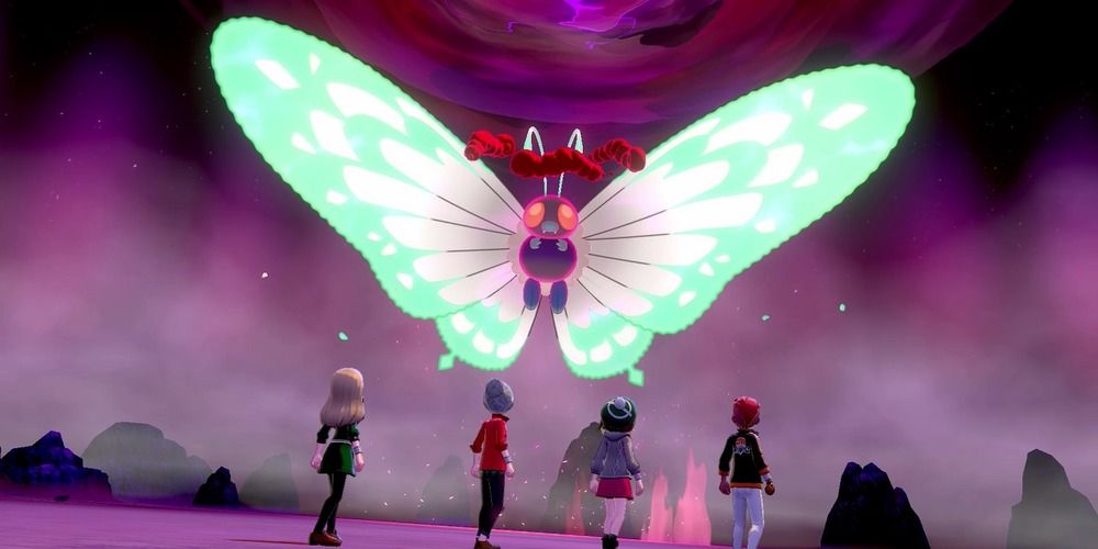 Gigantamax Butterfree in Sword and Shield