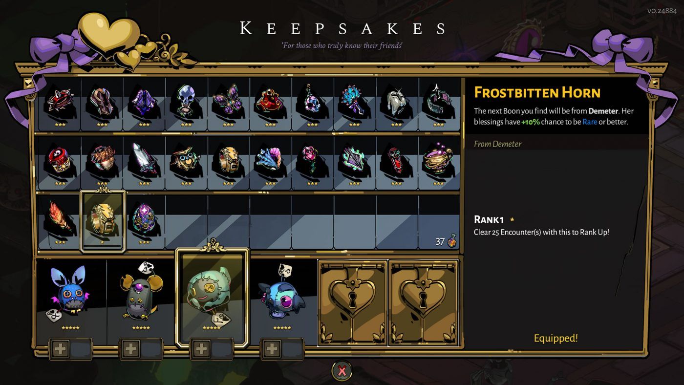 hades keepsakes