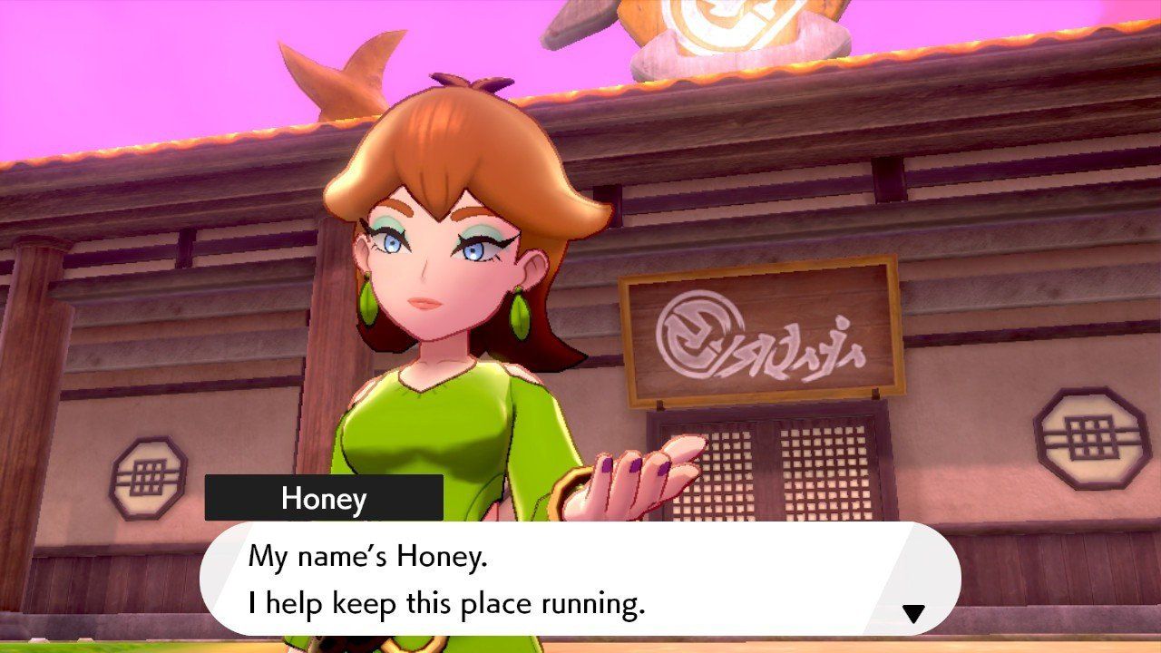 honey pokemon isle of armor dojo
