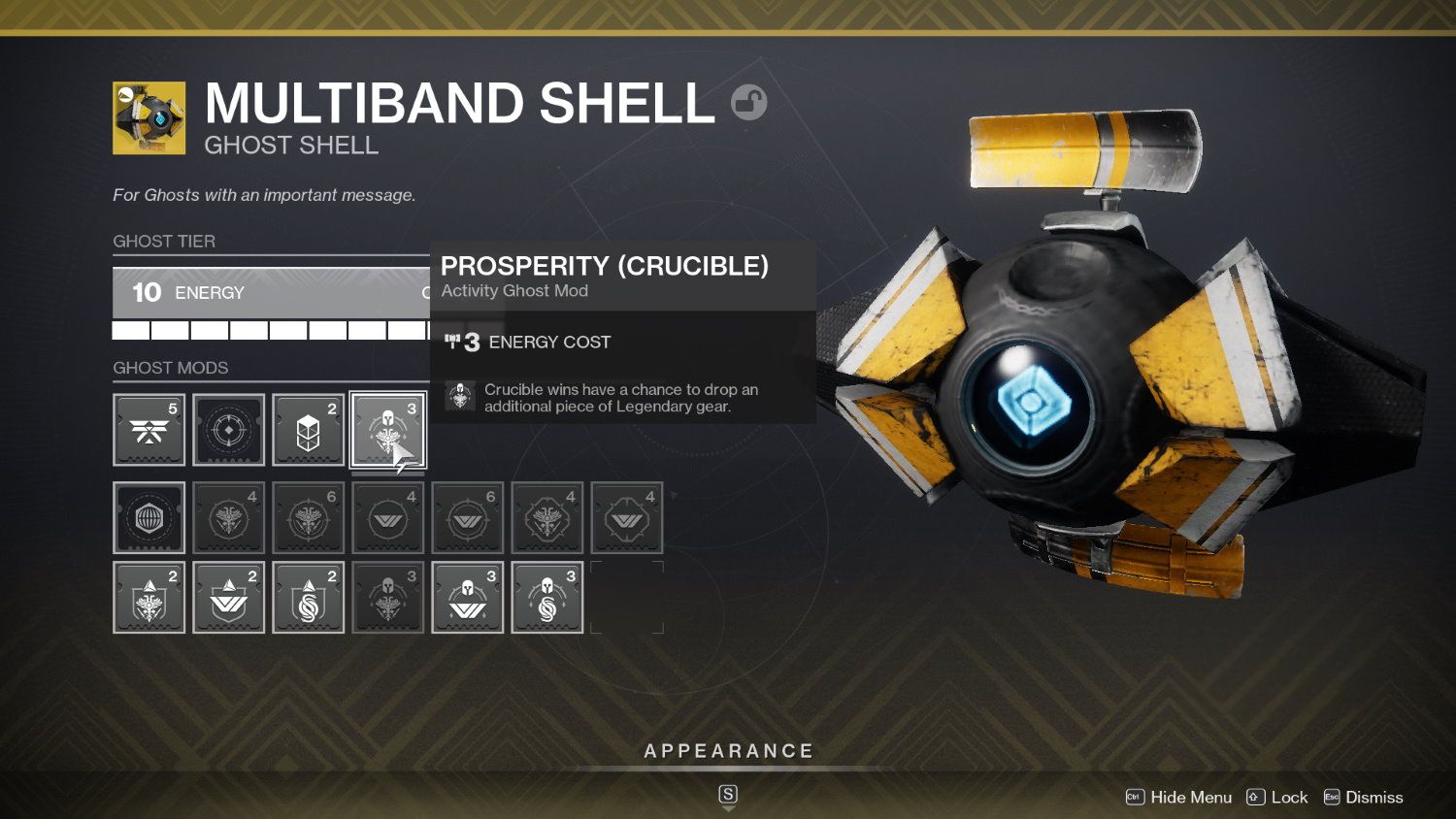 Ghost Shell Best Use
