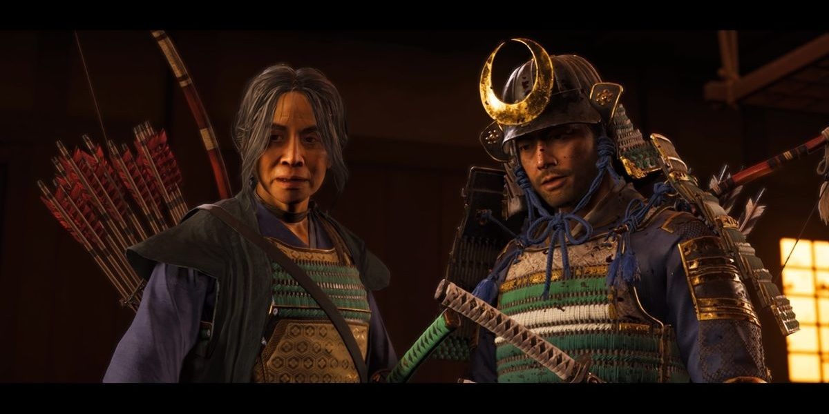 Jin and Masako wearing their classic outfits