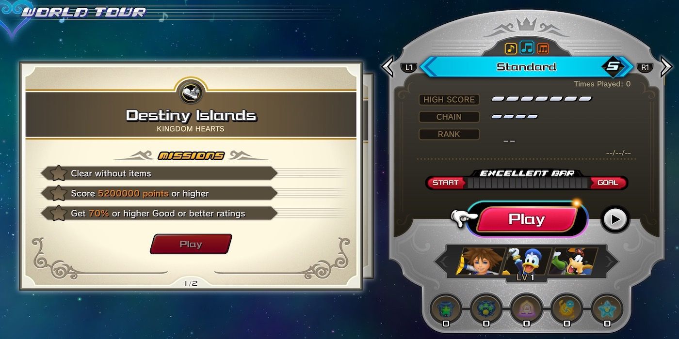 KH Melody of Memory gameplay screenshot