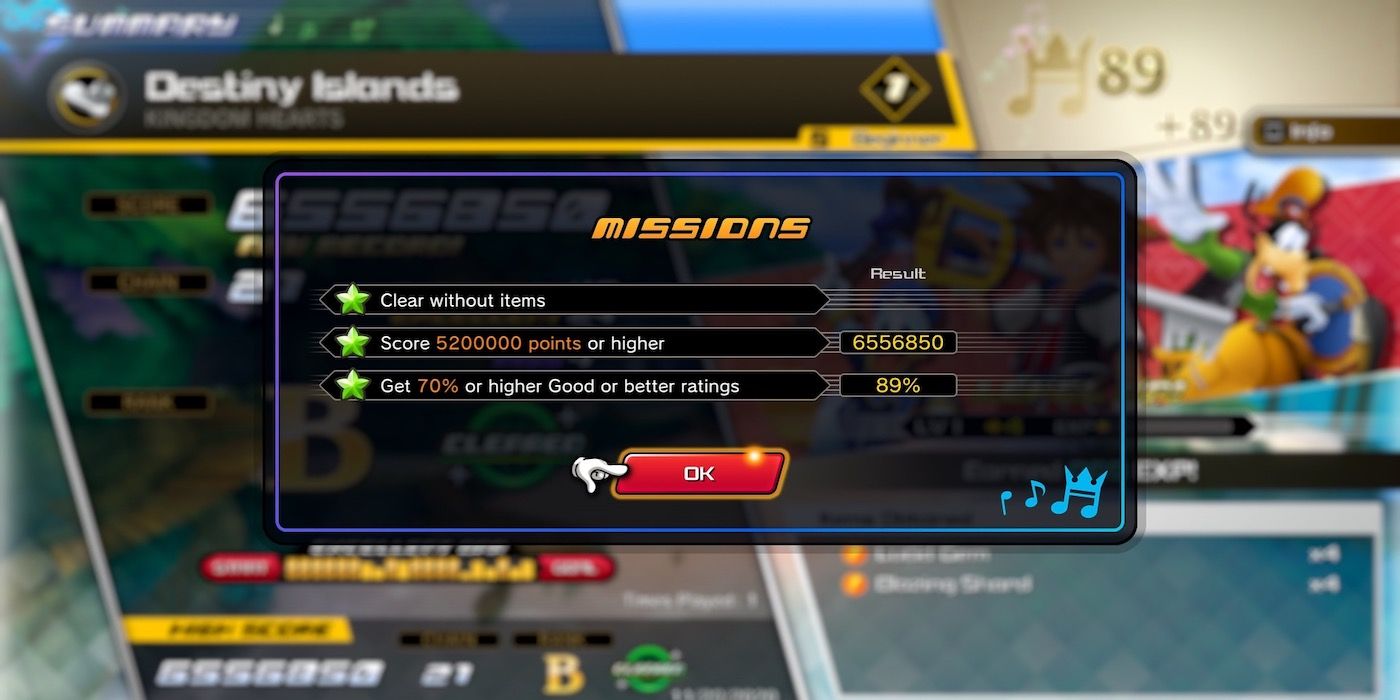 KH Melody of Memory gameplay screenshot