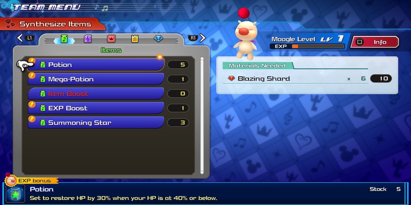 KH Melody of Memory gameplay screenshot