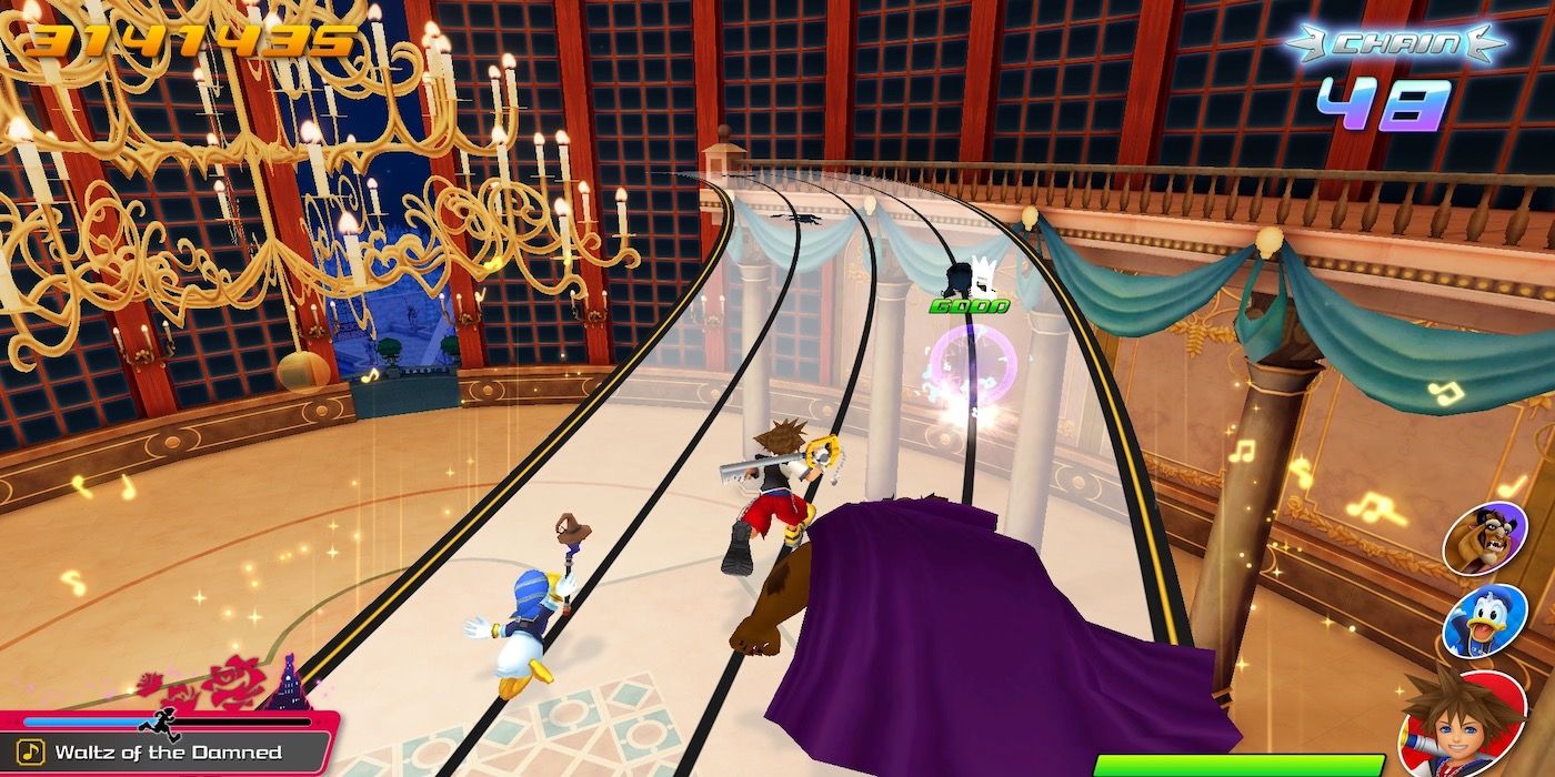 KH Melody of Memory gameplay screenshot