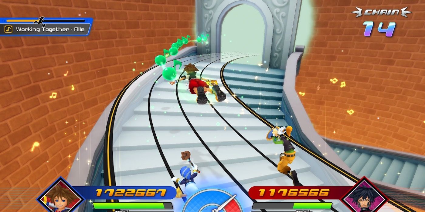 KH Melody of Memory gameplay screenshot