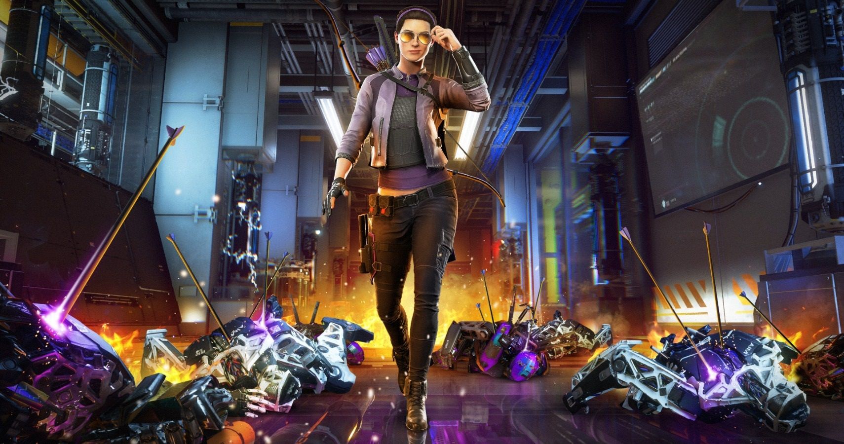 Kate Bishop Marvel's Avengers Cover