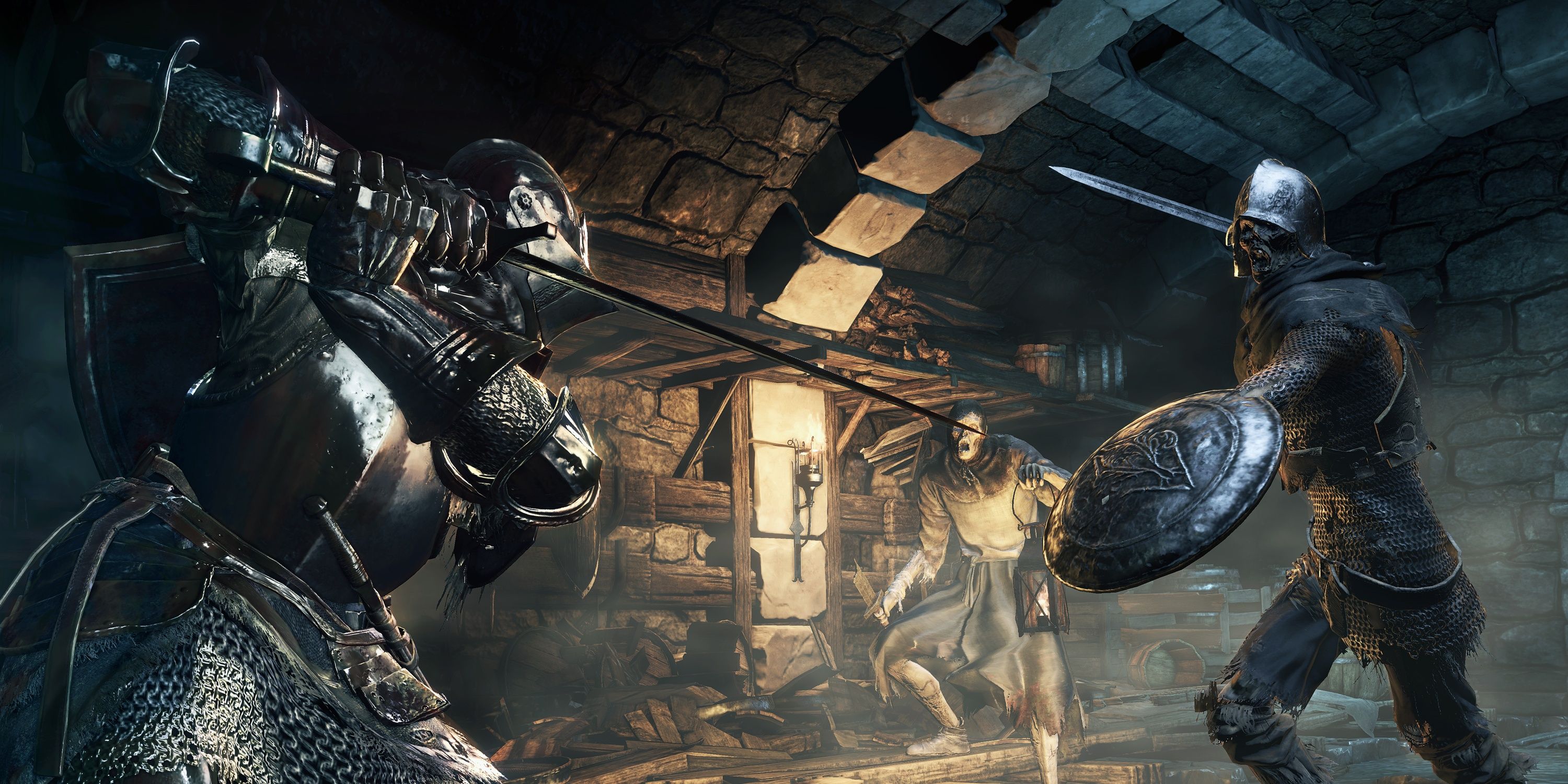 Knight vs Hollows in DS3