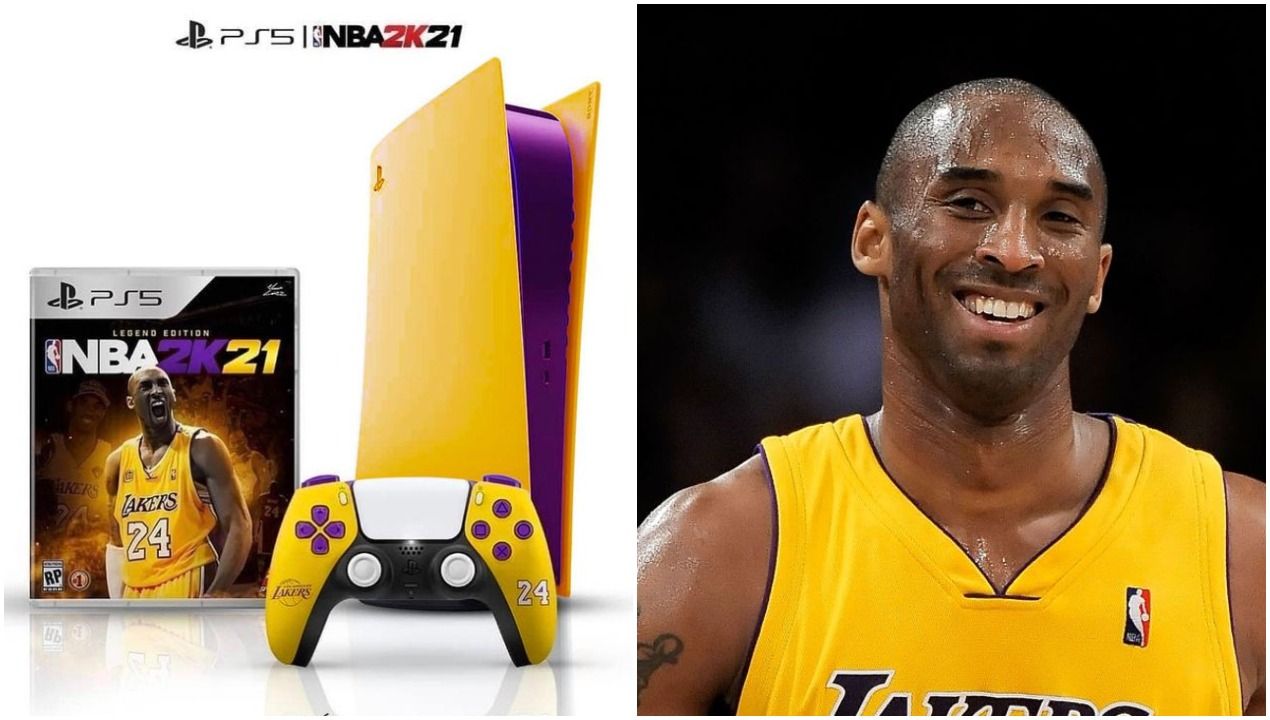 Custom Kobe Bryant PS5