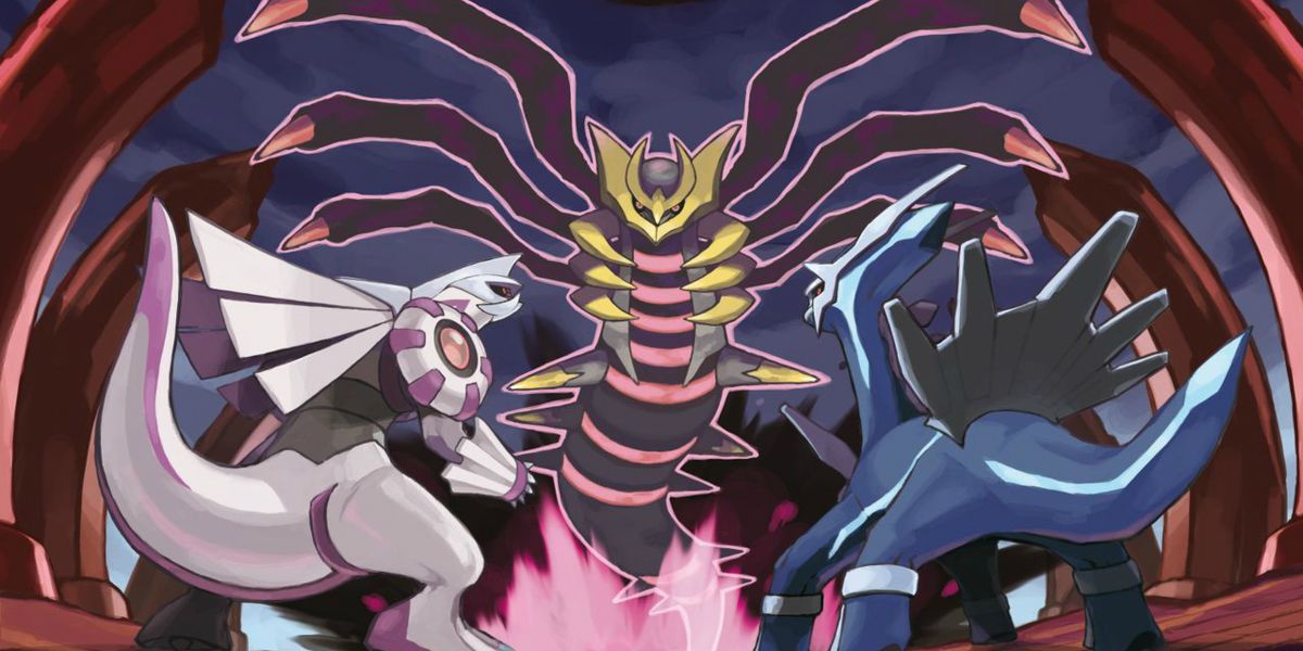 Dialga palkia and giratina Pokemon