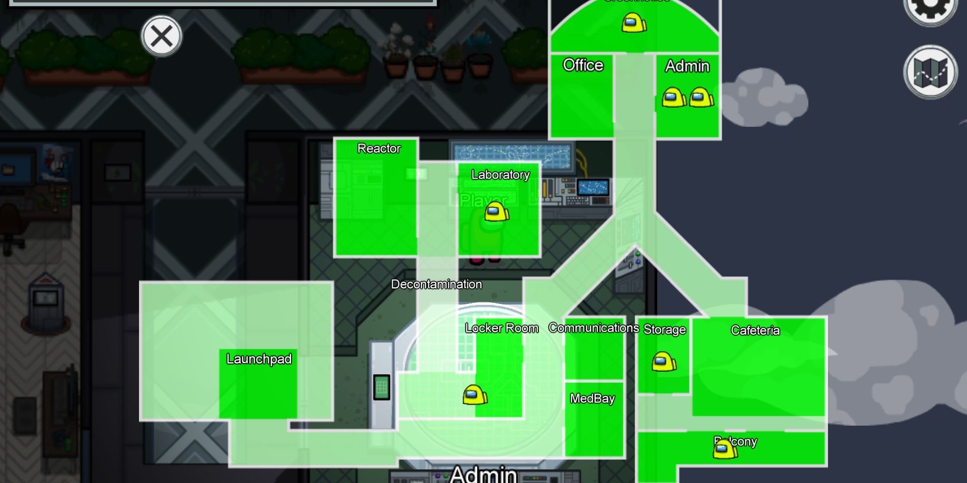 Admin Table on MIRA HQ in Among Us