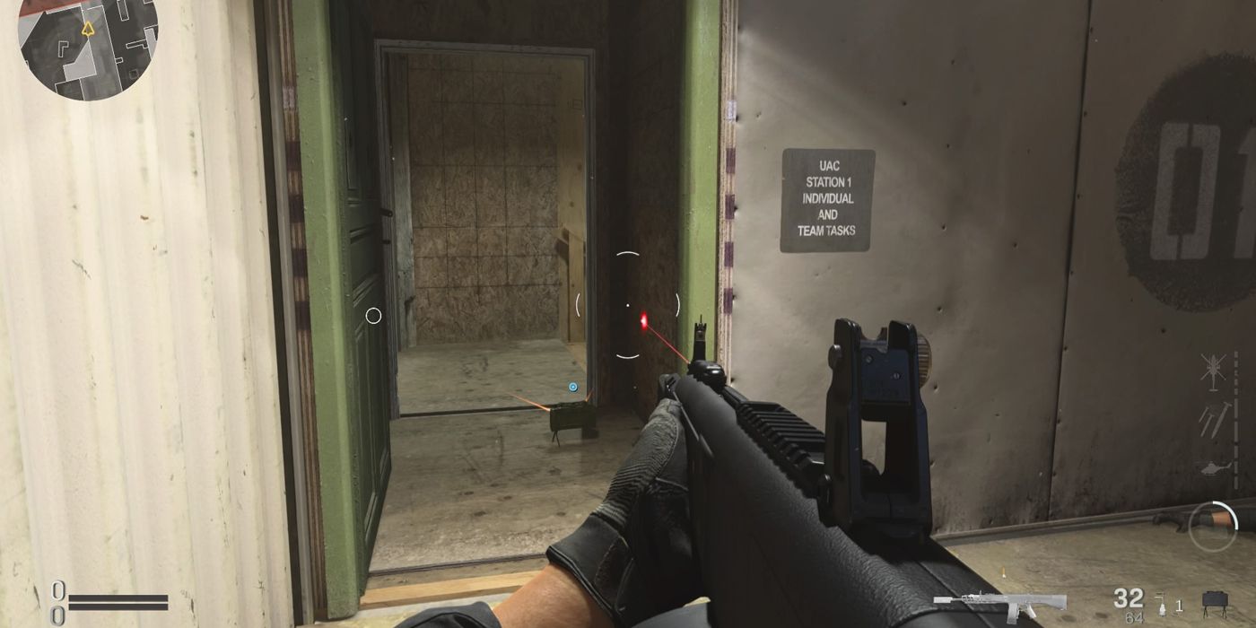 Call Of Duty, Modern Warfare, Shoot House, Map