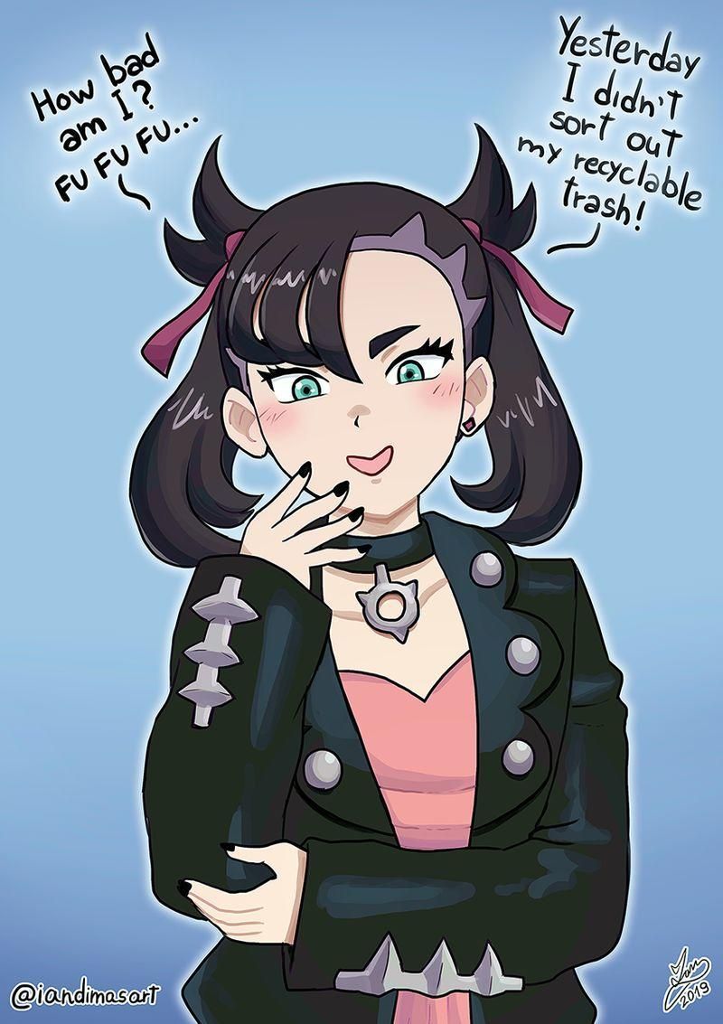 Pokemon Marnie meme