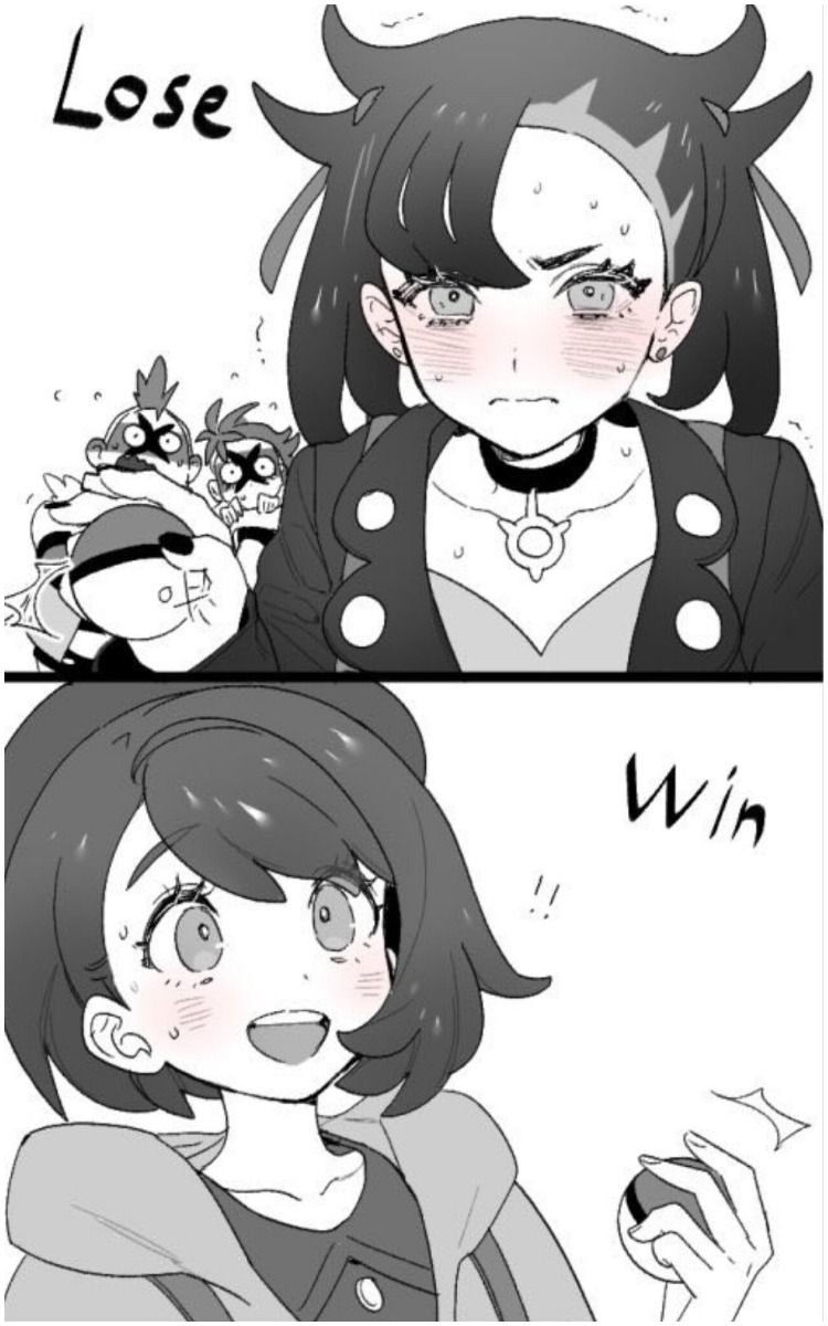 Marnie vs Gloria meme pokemon sword and shield