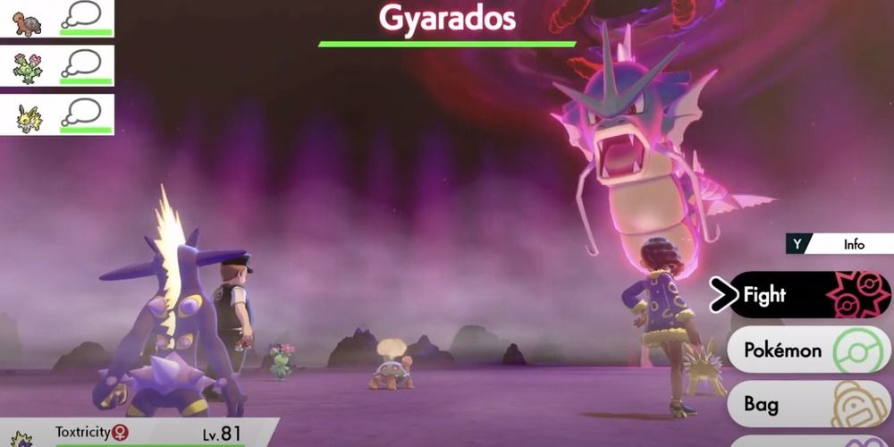 Gyarados Raid in Sword and Shield