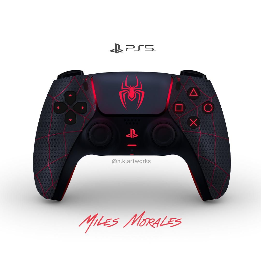 Spider-Man: Miles Morales - PS5 Controller Design