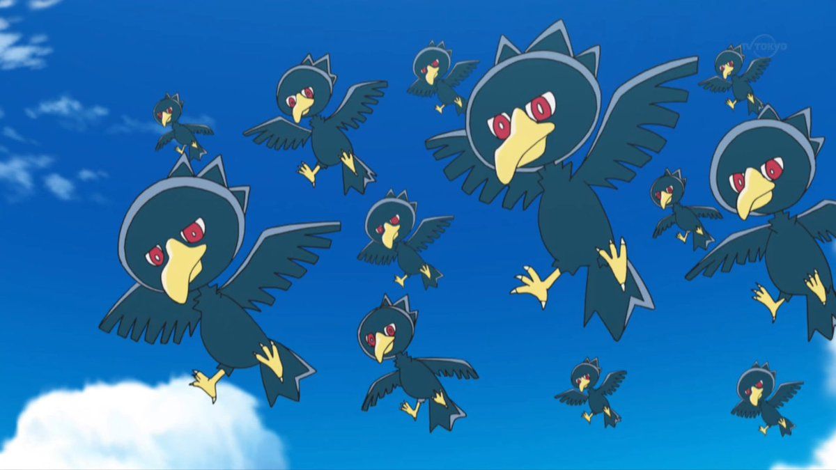 murkrow in the pokemon anime