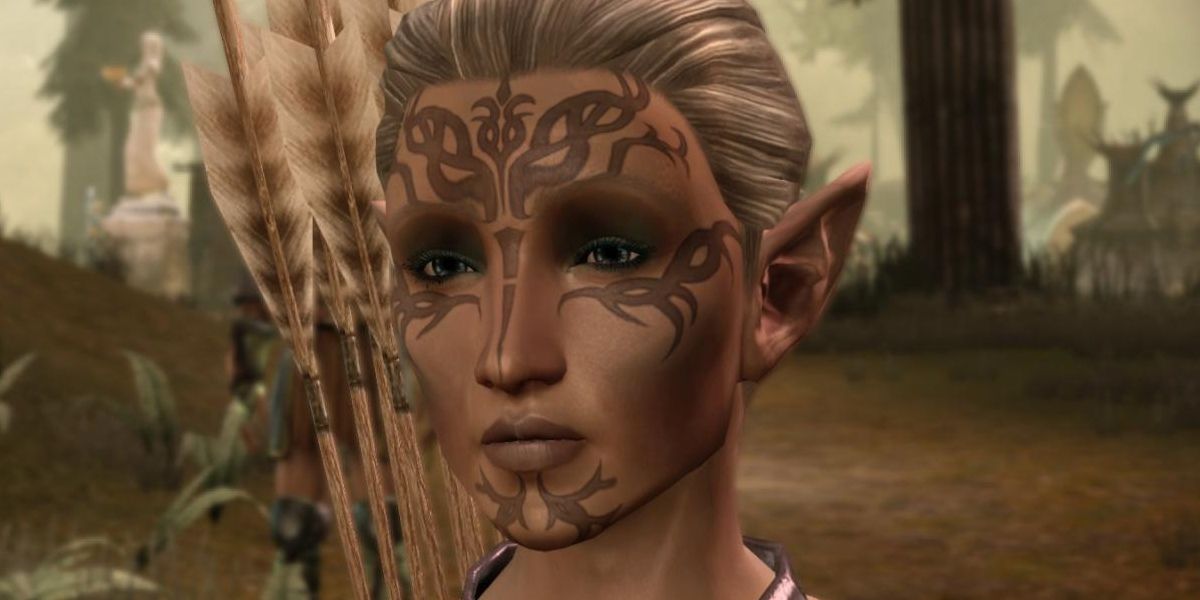 dalish elf face