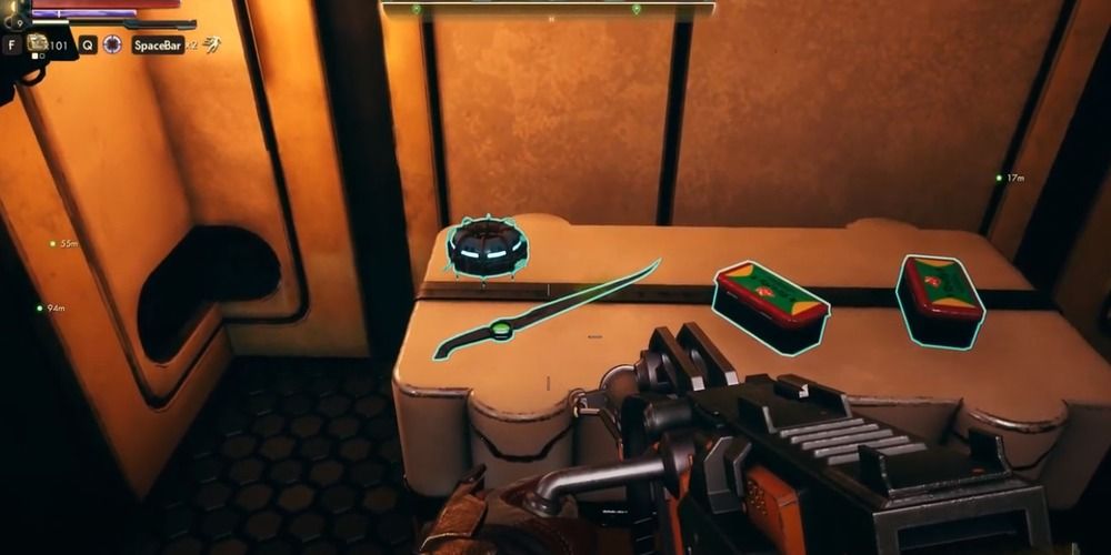 Officer's Spine in Outer Worlds