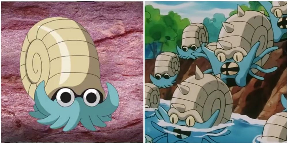 Omanyte and Omastar