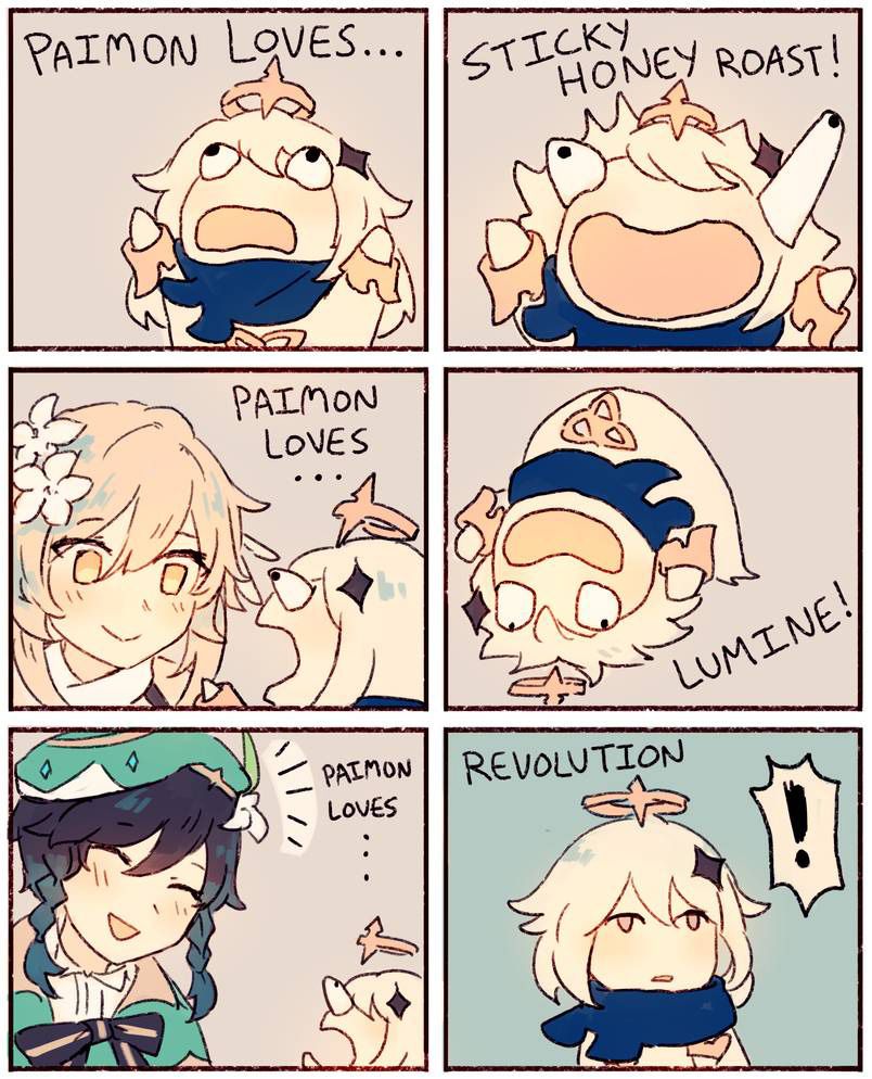 Paimon Loves Food, Paimon Loves Revolution