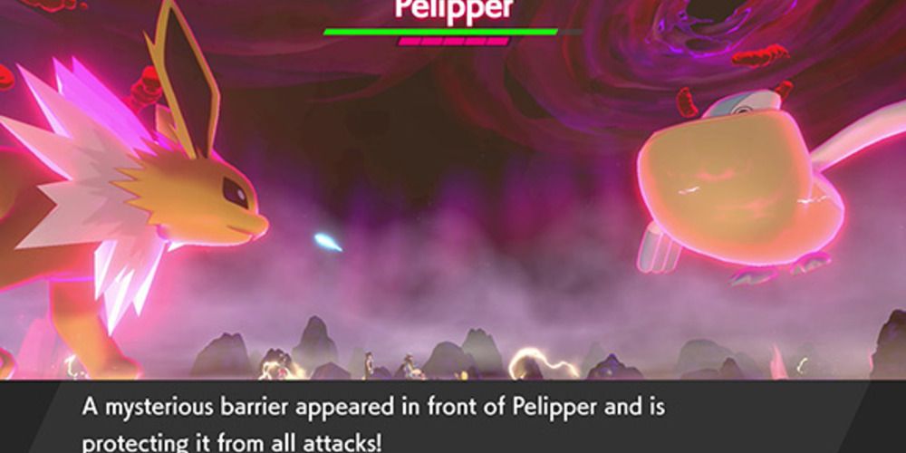 Pelipper Raid in Sword and Shield