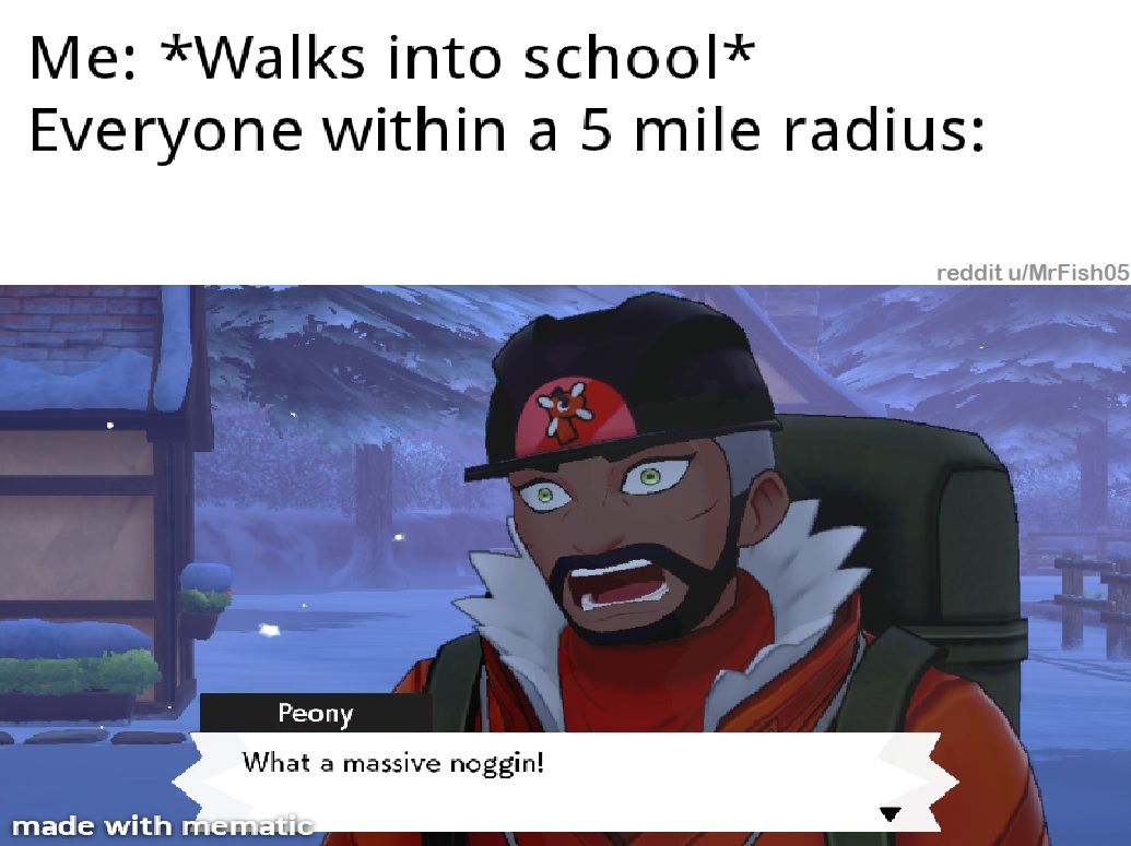 massive noggin meme