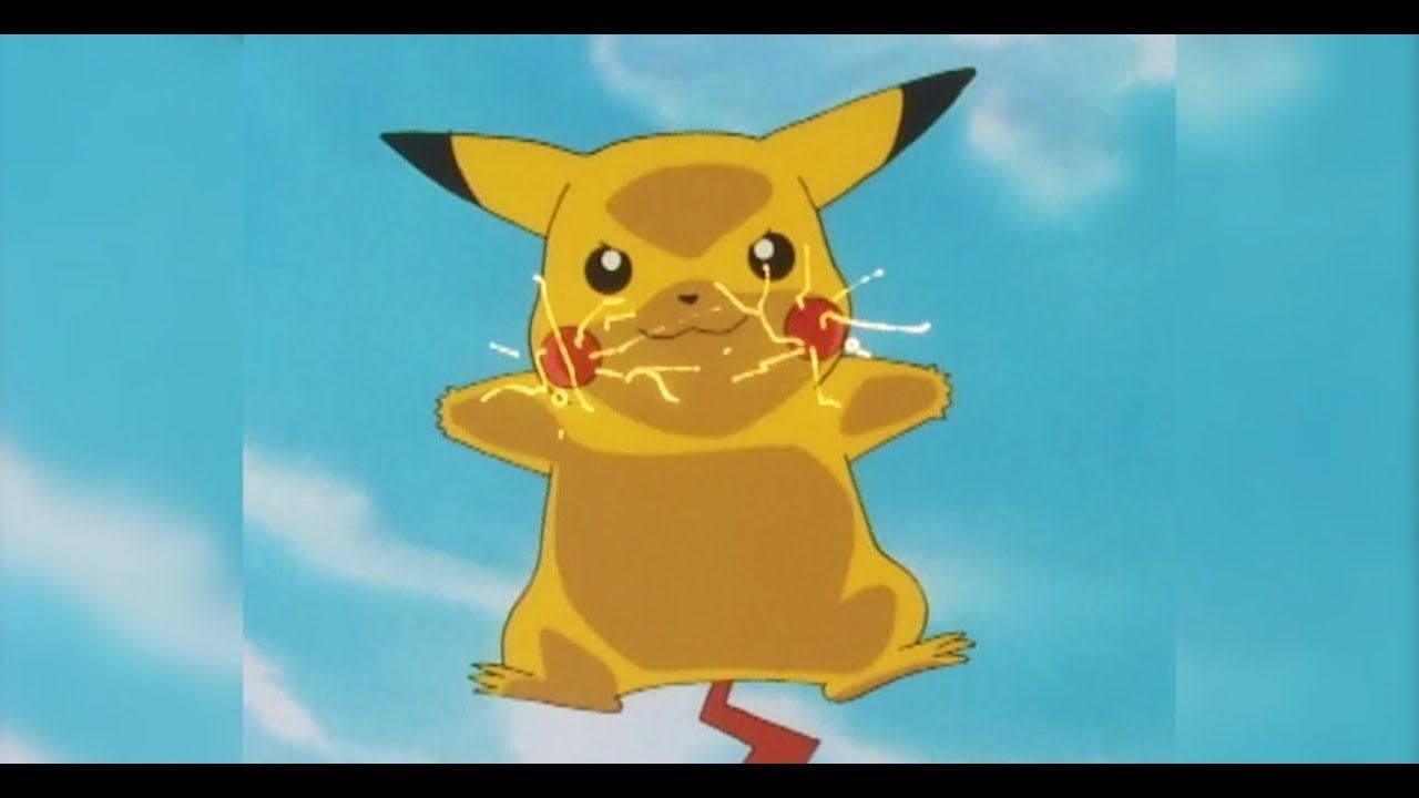 pikachu in the pokemon anime