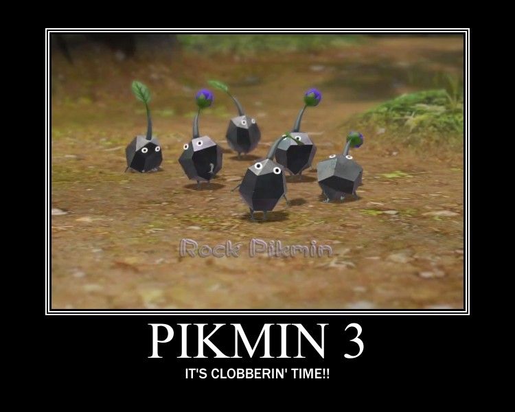 Rock Pikmin 3 Deluxe Meme