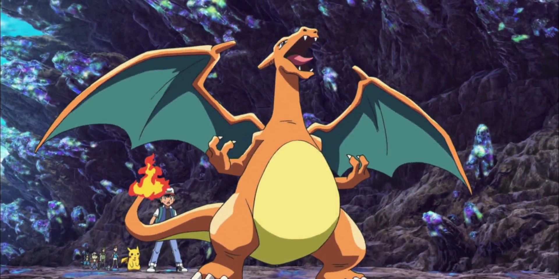 Pokemon Anime Charizard Roaring