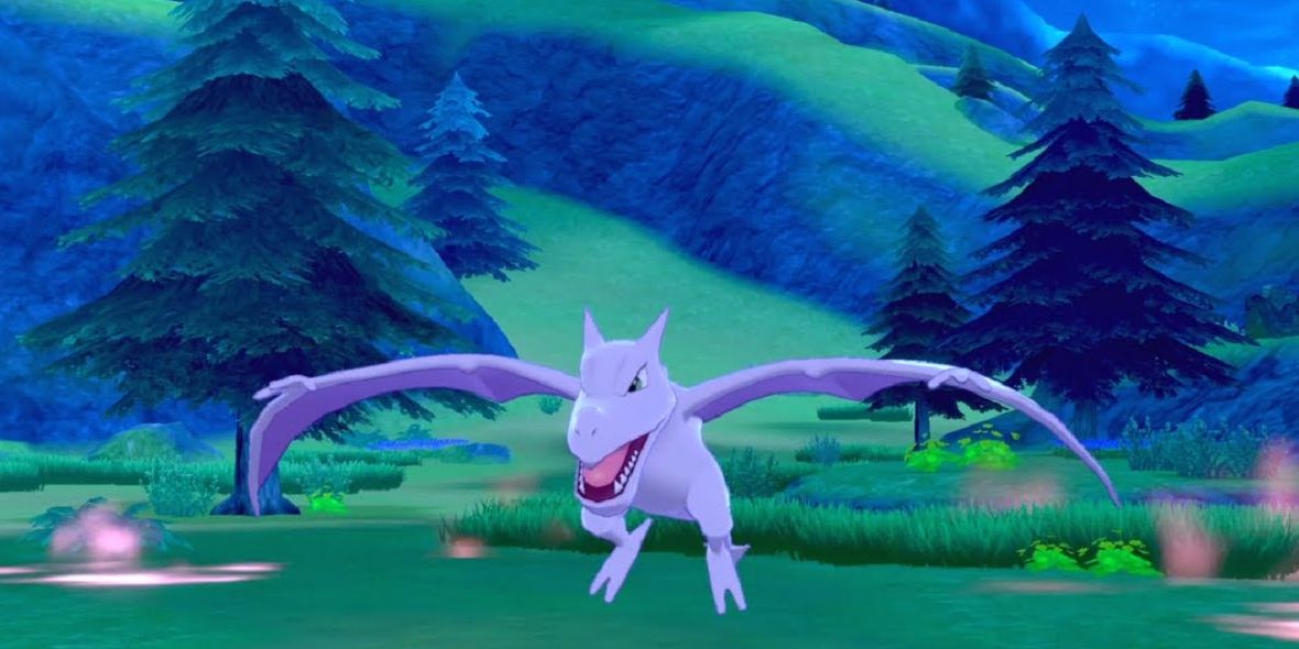 Pokemon Sword Shield Crown Tundra Aerodactyl