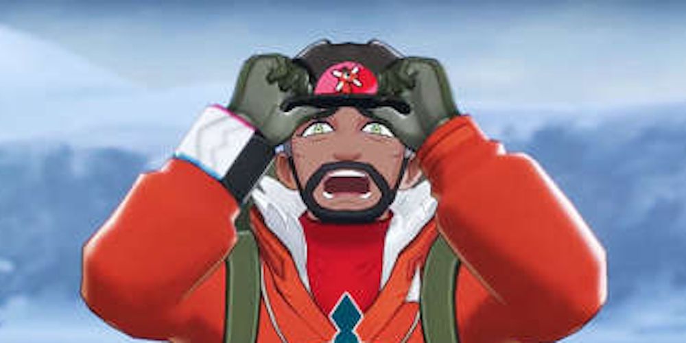 Pokemon Sword Shield Crown Tundra Peony Shocked