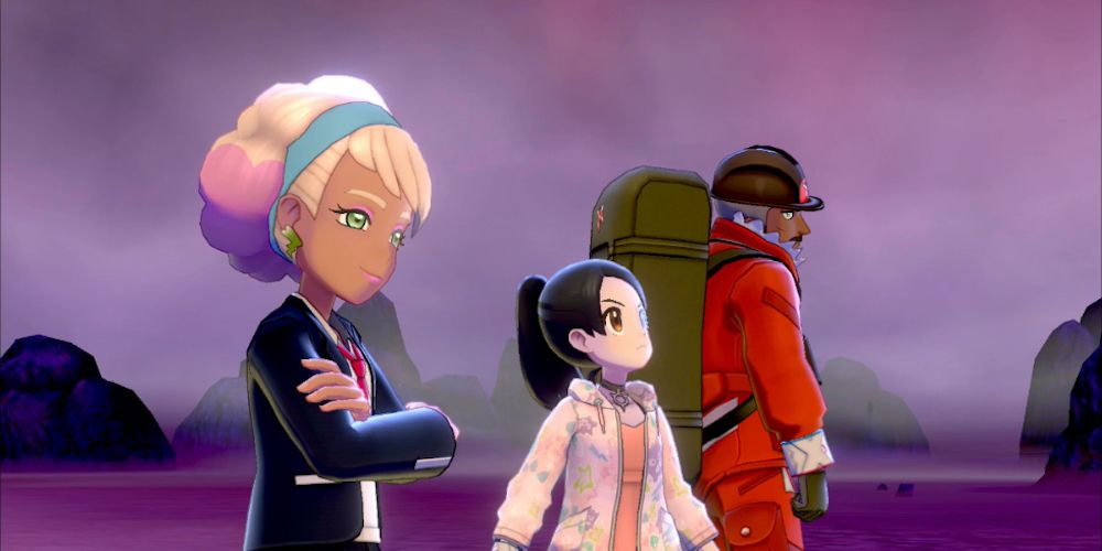 Pokemon Sword Shield Crown Tundra Peony With Trainers