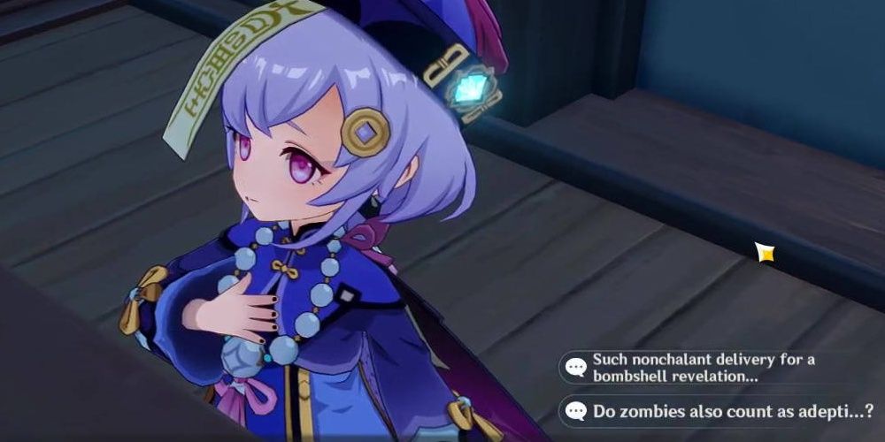 Qiqi Zombie Annoucment Genshin Impact