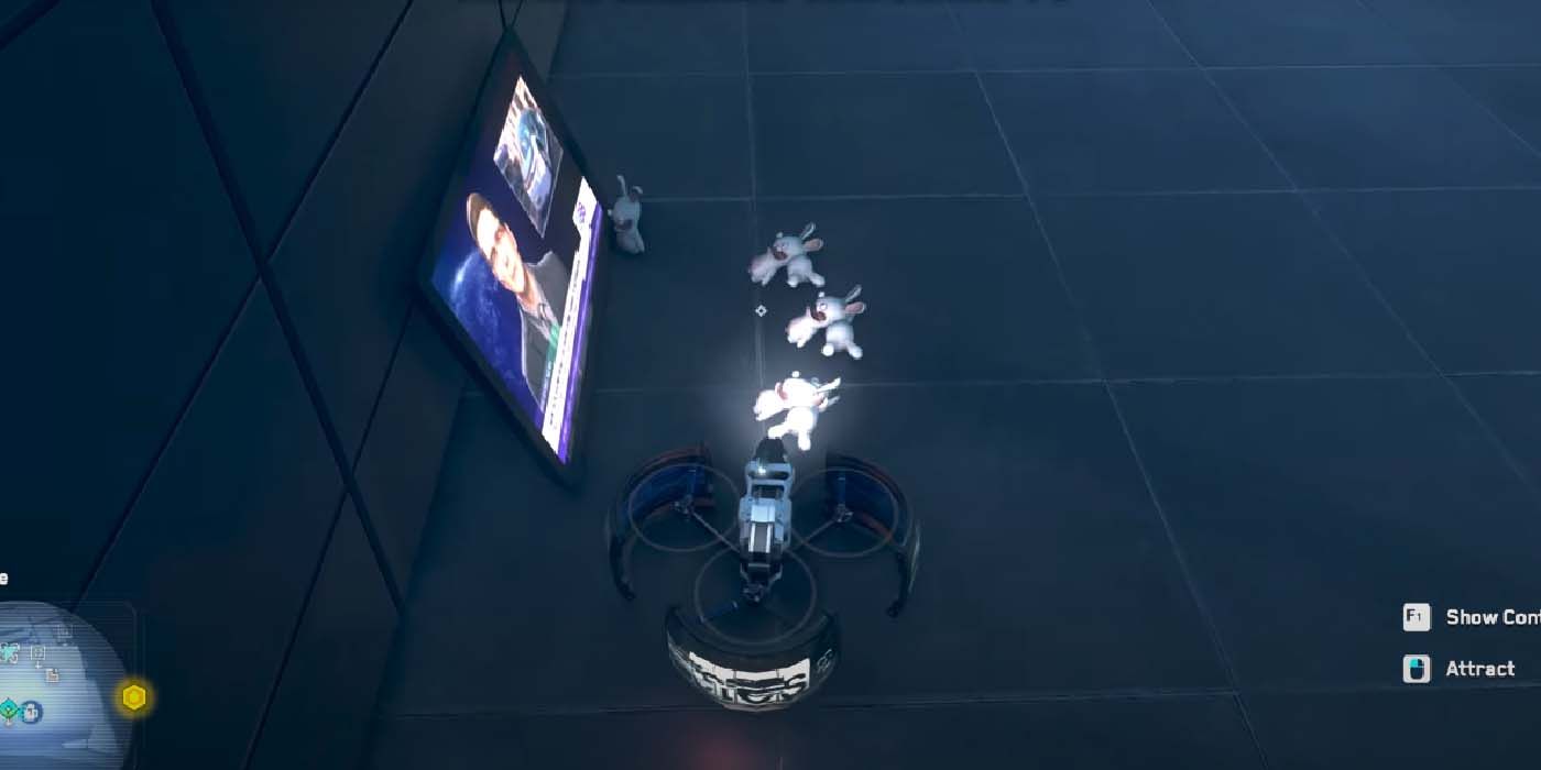 Watch Dogs: Legion Rabbids Watching Television