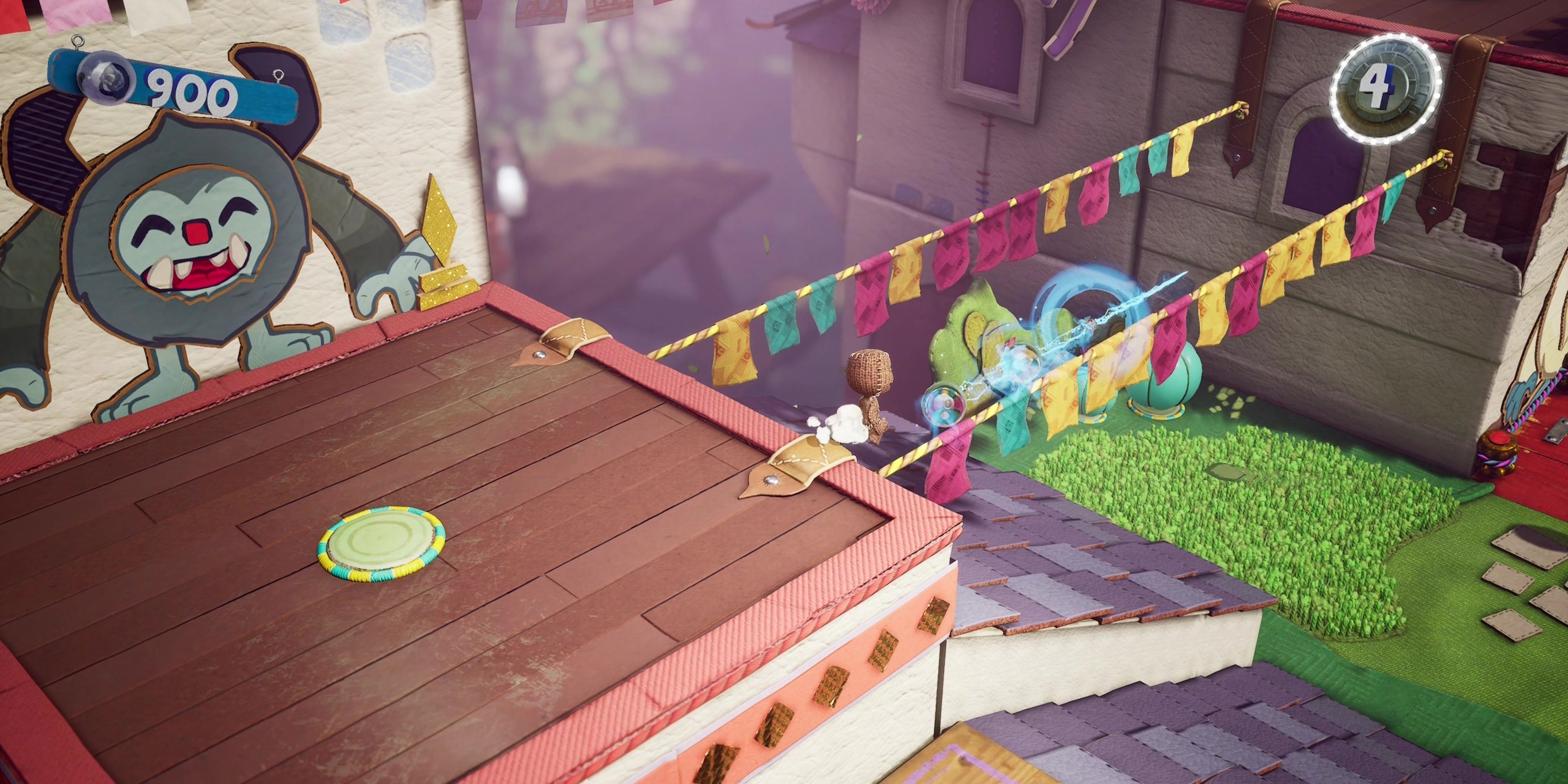 Sackboy Gameplay Level Screenshot