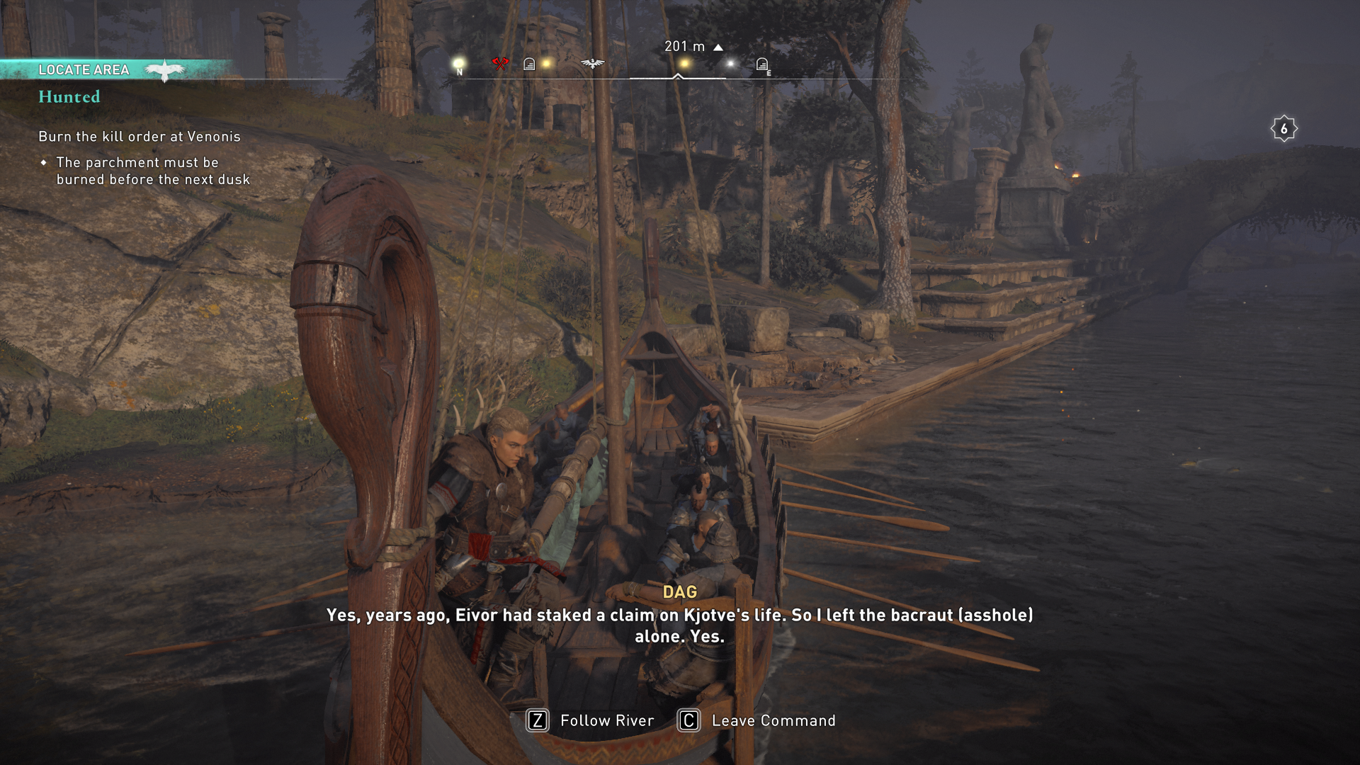 ac valhalla hunted