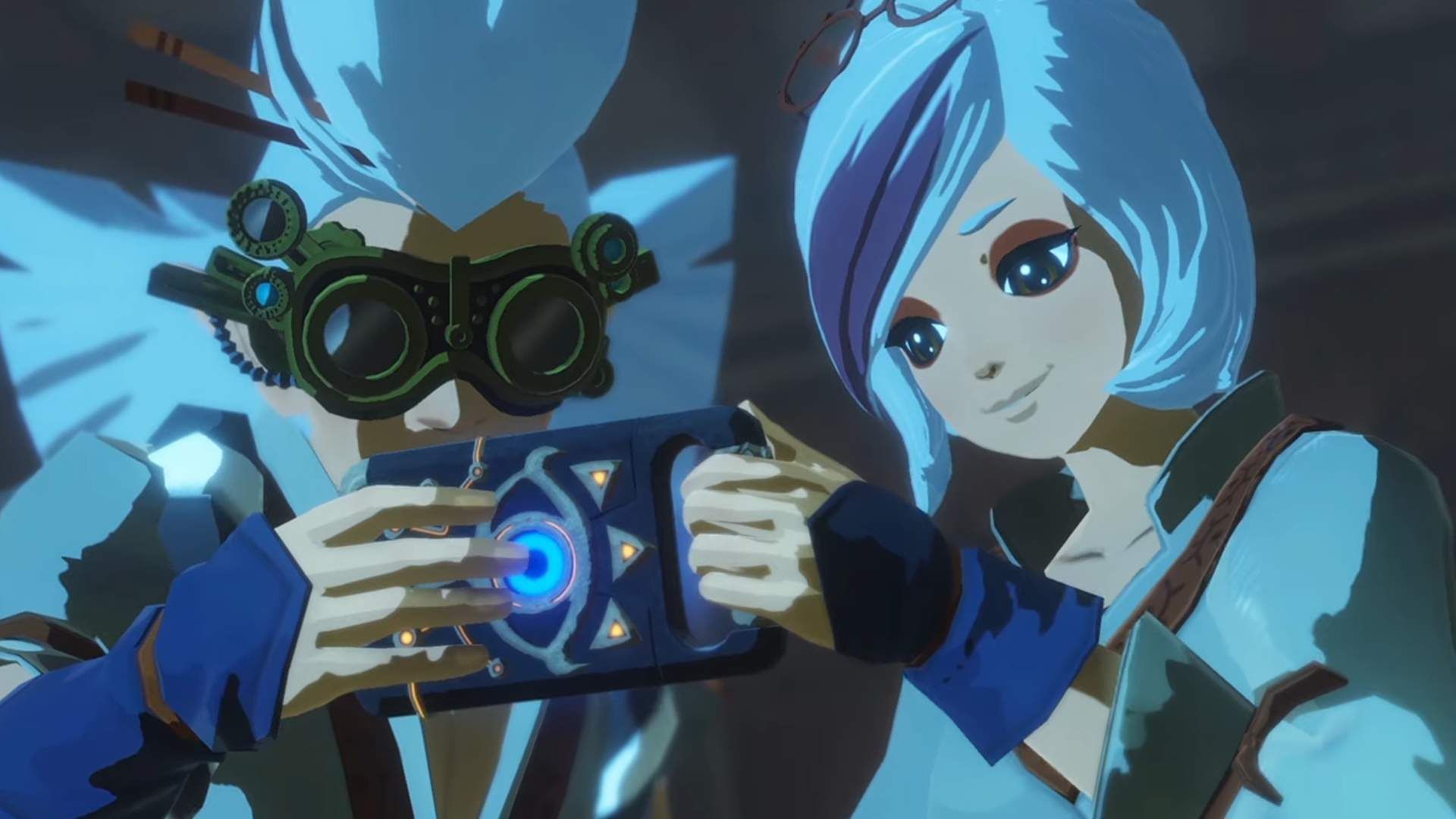 sheikah slate age of calamity robbie purah hyrule warriors