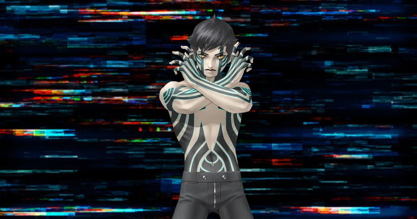 Shin Megami Tensei 3 HD Glitch Background