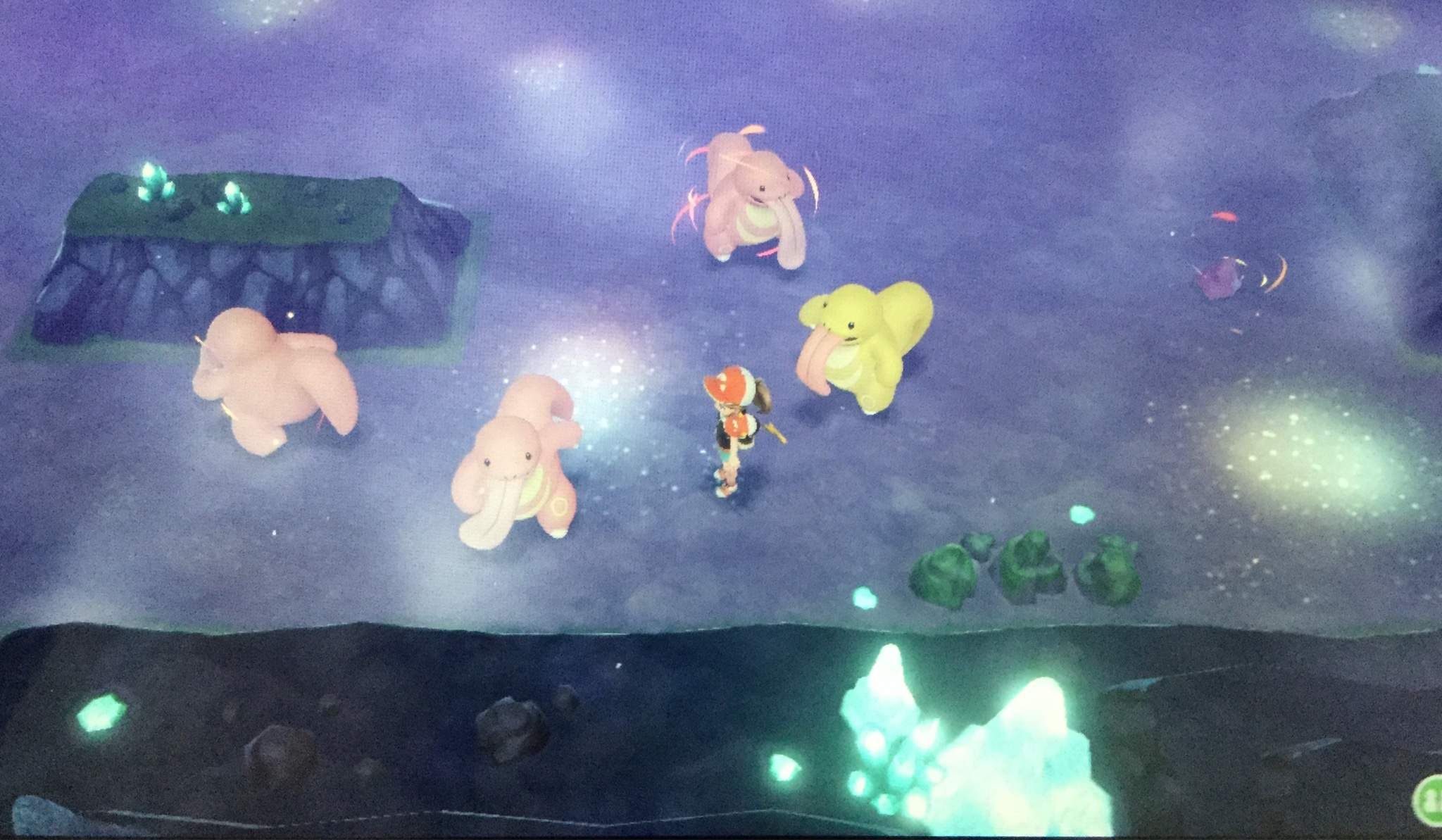 shiny lickitung pokemon lets go