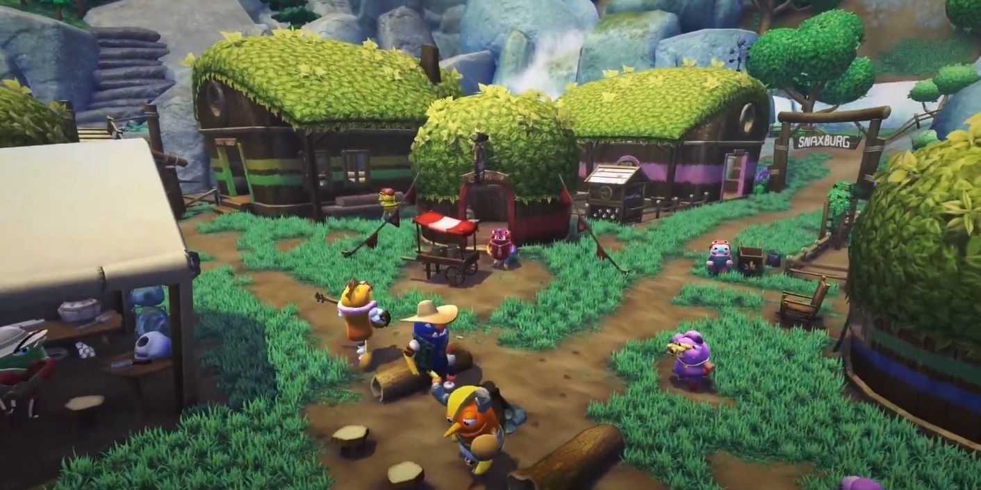 Wide Shot Of Snaxburg