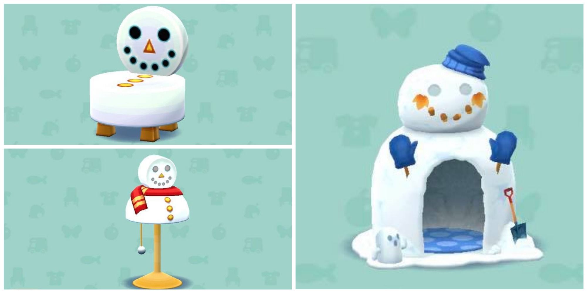 Snowman set some items ACPC
