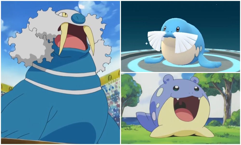 spheal sealeo and walrein