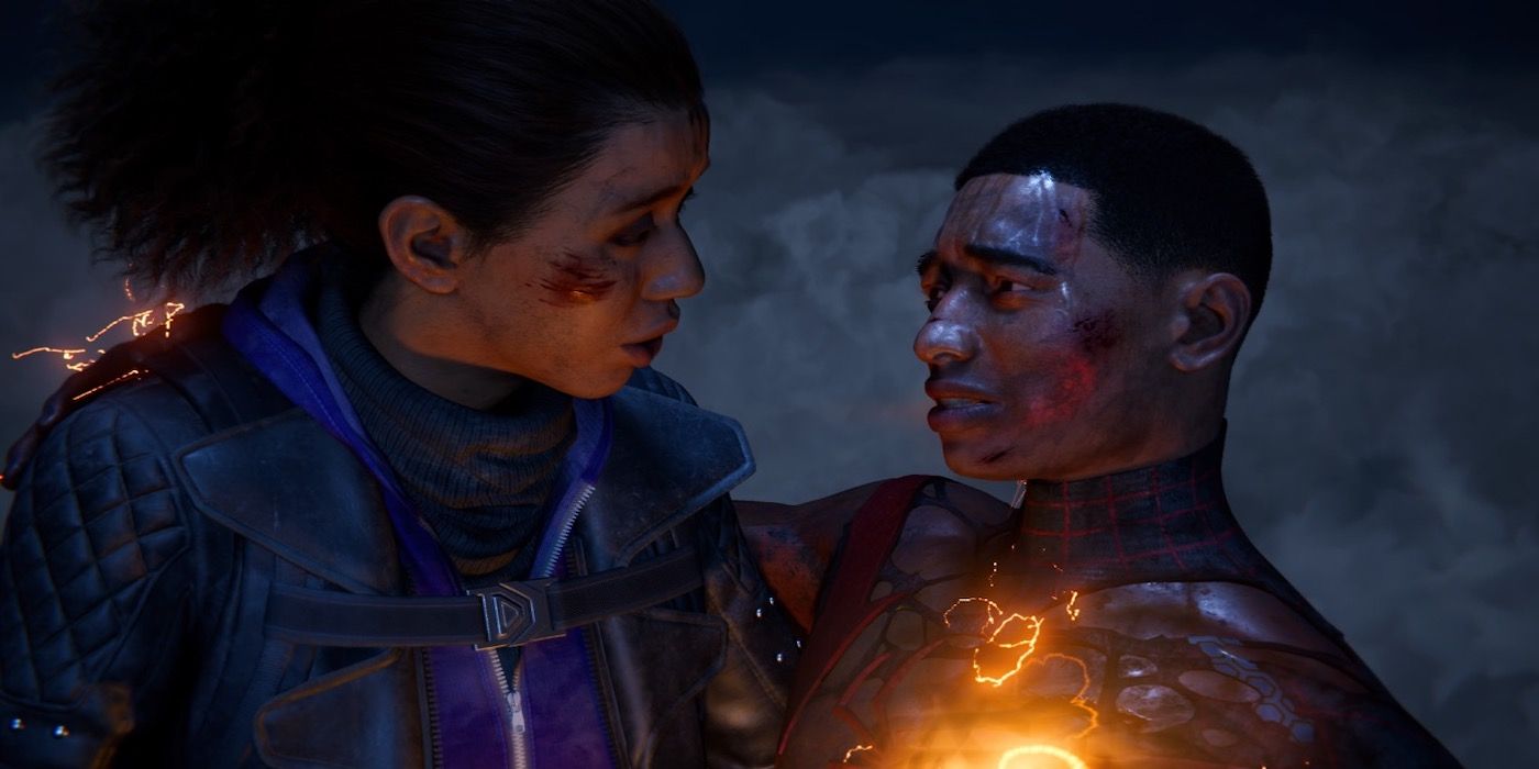 Gameplay screenshot from Spider-Man: Miles Morales