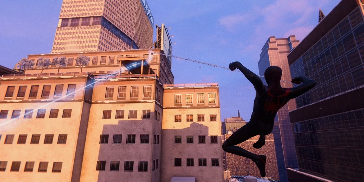 Gameplay screenshot from Spider-Man: Miles Morales